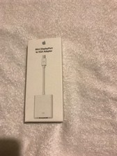 New GENUINE Apple Mini Display Port to VGA adapter Original Retail Box MB572Z/B