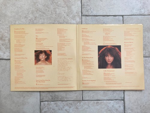 Kate Bush _ Lionheart _ Vinile LP 33giri Embossed _ 1978 Harvest Canada 1st p - Foto 3 di 5