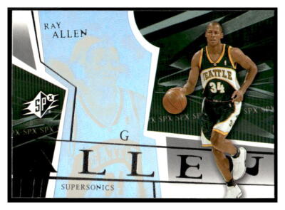 ウェア Ray Allen Seattle SuperSonics 03-04 2003-04 SPx 79 Ray Allen Seattle SuperSonics | eBay