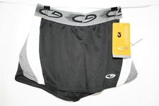944X06 Champion C9 89829 Girls Duo Dry Max Athletic Shorts SM 6-6X Black