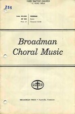 Redeemed SATB Sheet Music with Piano Accompaniment