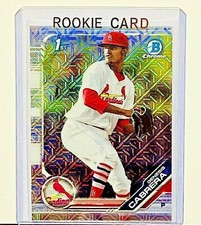 Genesis Cabrera 2018 Bowman Chrome Mega Box Refractor Mojo Rookie BCP-142 