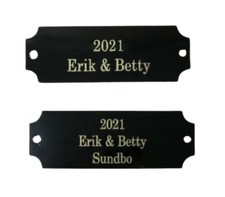 FANTASY FOOTBALL UPDATE PERPETUAL TROPHY PLATES - FREE ENGRAVING WINNERS AWARD