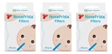 NoseFrida The Snotsucker Baby Nasal Aspirator Hygiene Filters, 60 Filters