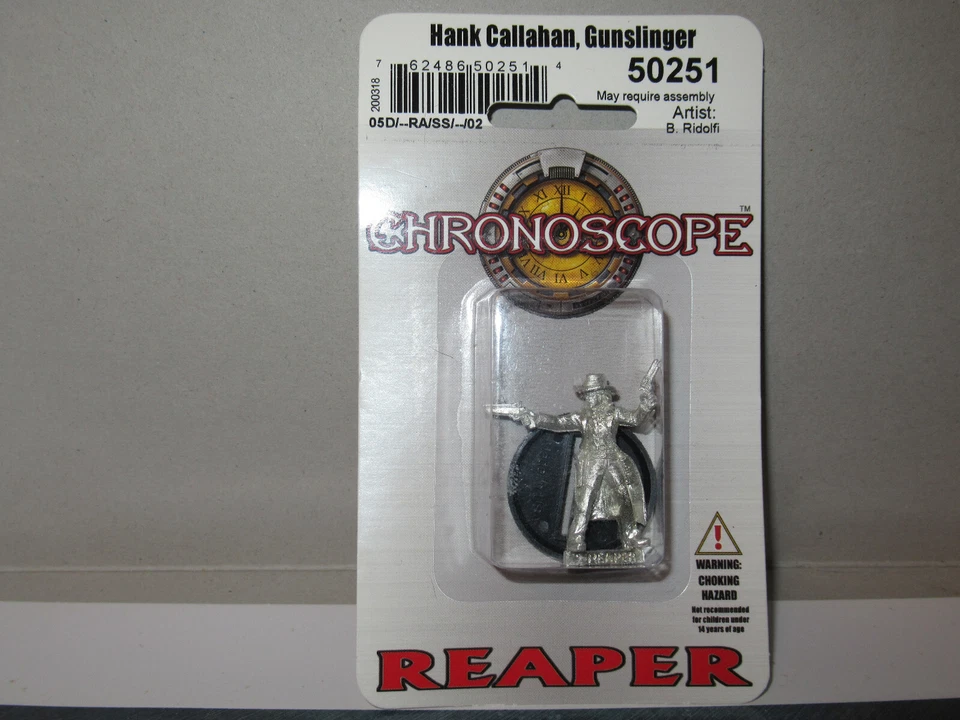 Lote de 13 miniaturas metálicas "western/vaquero/vaquera" nuevo en caja (Reaper, cronoscopio Foto 2 de 4