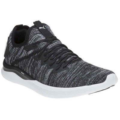 puma ignite flash evoknit black