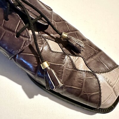 Men\'s Leather both sizes 10 1/2. Double-H Men main image 4