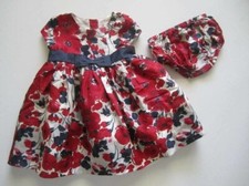 Janie and Jack Holiday Traditions 12 18 M Floral Silk Dress