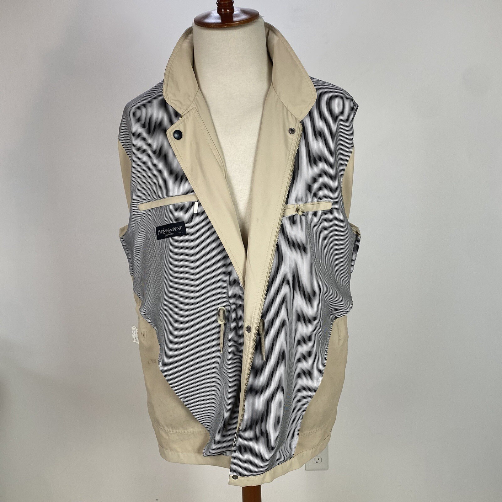 VTG 90s Yves Saint Laurent YSL Pour Homme Mens Li… - image 10