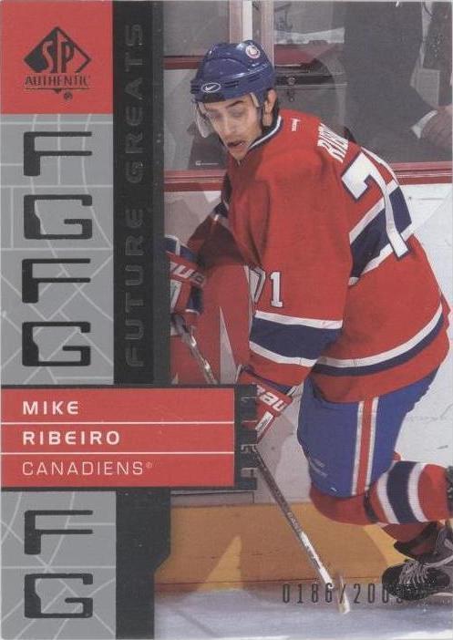 2002-03 SP Authentic - Future Greats Mike Ribeiro #120 /2003 for sale ...