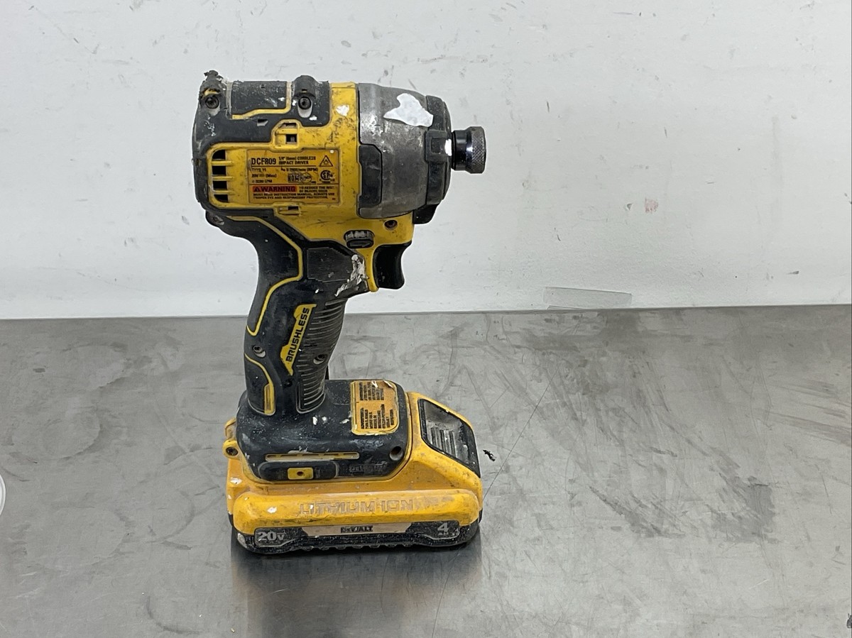 DEWALT DCF809B 20V Brushless Impact Driver (Tool Battery Only