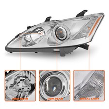 For 2007 2008 2009 Lexus Es350 Headlight Left Driver Side Halogen Lamps Lh