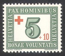 Switzerland 1945 Red Cross/Medical/Health/Welfare/Surcharge 1v (n27760)
