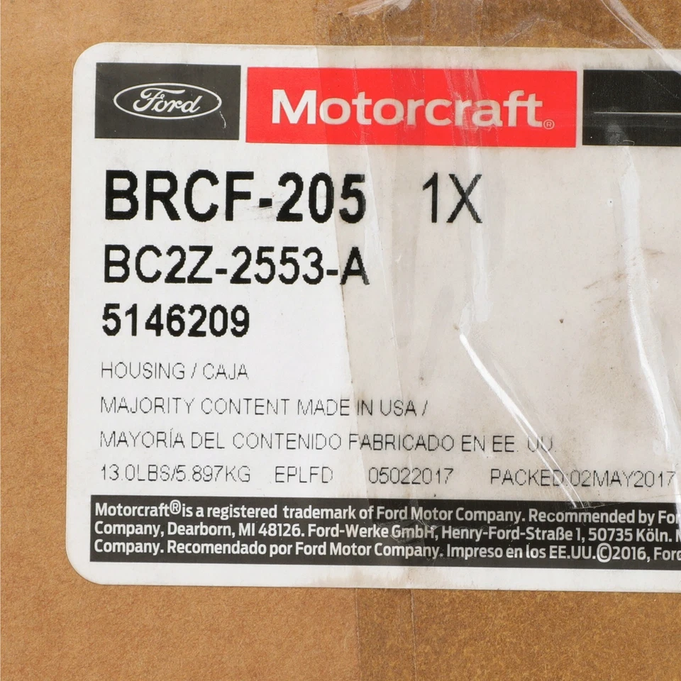 Pinça de freio esquerda Ford 08-14 E-150 E-250 E-350 Super Duty BC2Z*2553*A fabricante de equipamento original nova - Imagem 3 de 3