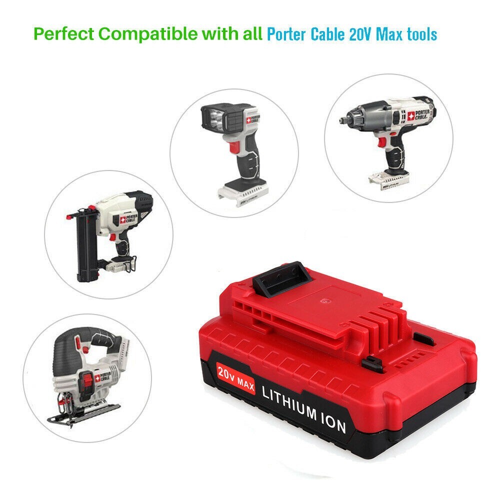 For Porter Cable PCC681L 20V 20 VOLT MAX Lithium-Ion Battery