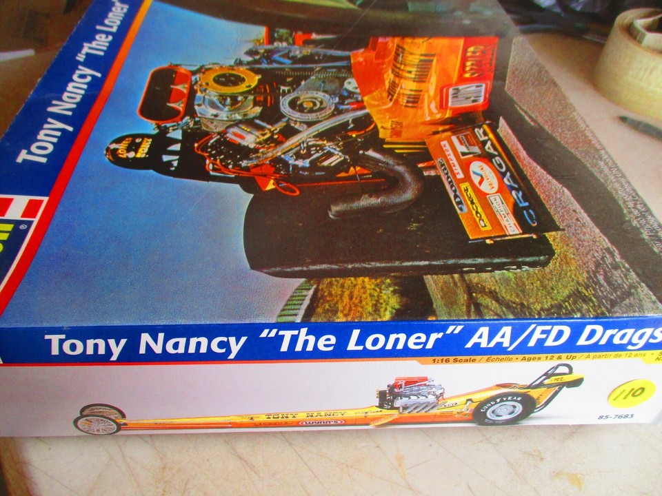 Maquette Revell 1/16 - Dragster 'The Loner' De Tony Nancy - Réf 7683 - Modèle AA/FD