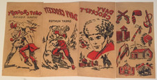 Vintage 1955 - DAVY CROCKETT - Iron On/Heat Transfer Sheets