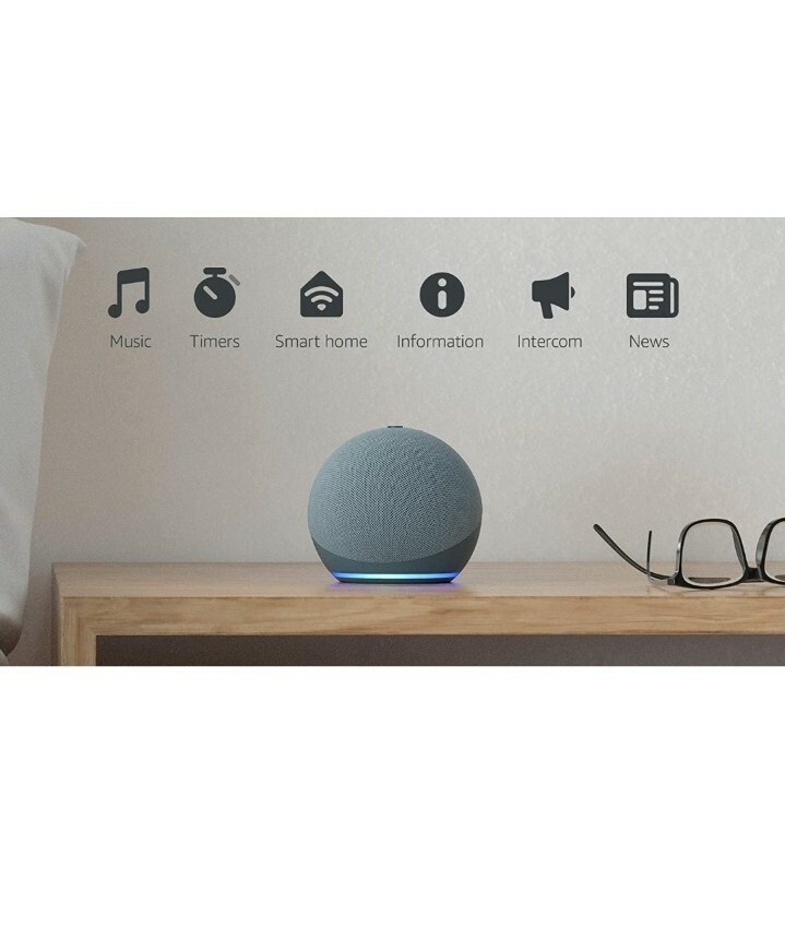 New Amazon Echo Dot 2020 4th Gen Smart Speaker With Alexa