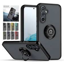 For Samsung A73 A72 A55 A53 A32 5G Case Ring Shockproof Stand Phone Cover