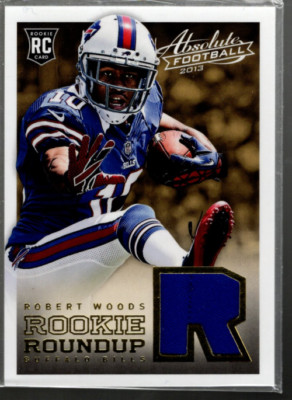 B5175- 2013 Absolute Rookie Roundup Trikots #15 Robert Woods Trikot - NM-MT
