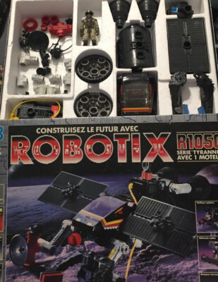 MB Robotix Set : R1050 Série Tyrannix avec 1moteur Tyrannus Rex T-Rex black