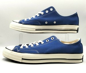 navy converse low