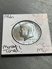 1966 P KENNEDY HALF DOLLAR BU UNCIRCULATED MS++ MONSTER TONING TONED (Raw7768)