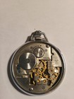 Vintage Girard Perregaux 7 Jewel Pocket Watch - Shell Oil - Not Running — photo 4