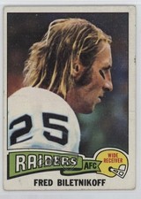 1975 Topps Fred Biletnikoff #405 HOF 0y5l