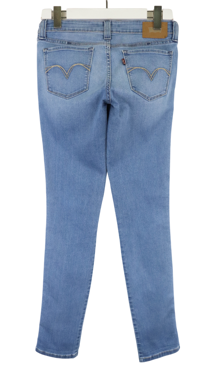 LEVI's Demi Curve Low Rise Skinny Jeans Women's W27/L34 Blue