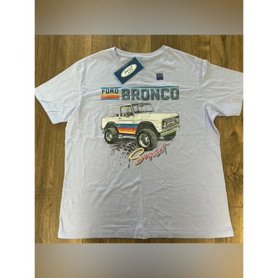 NWT!! Ford Bronco Tee Shirt, Light Purple, Licensed, Collector, Cotton, XL