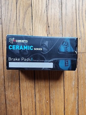 R1 Concepts Ceramic Series Brake Pads 1310-1578-00 For 1996-2015 Honda Civic