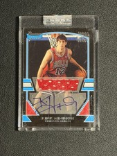 Kirk Hinrich 2003-04 Bowman Signature Rookie RC Patch Auto Autograph /1250