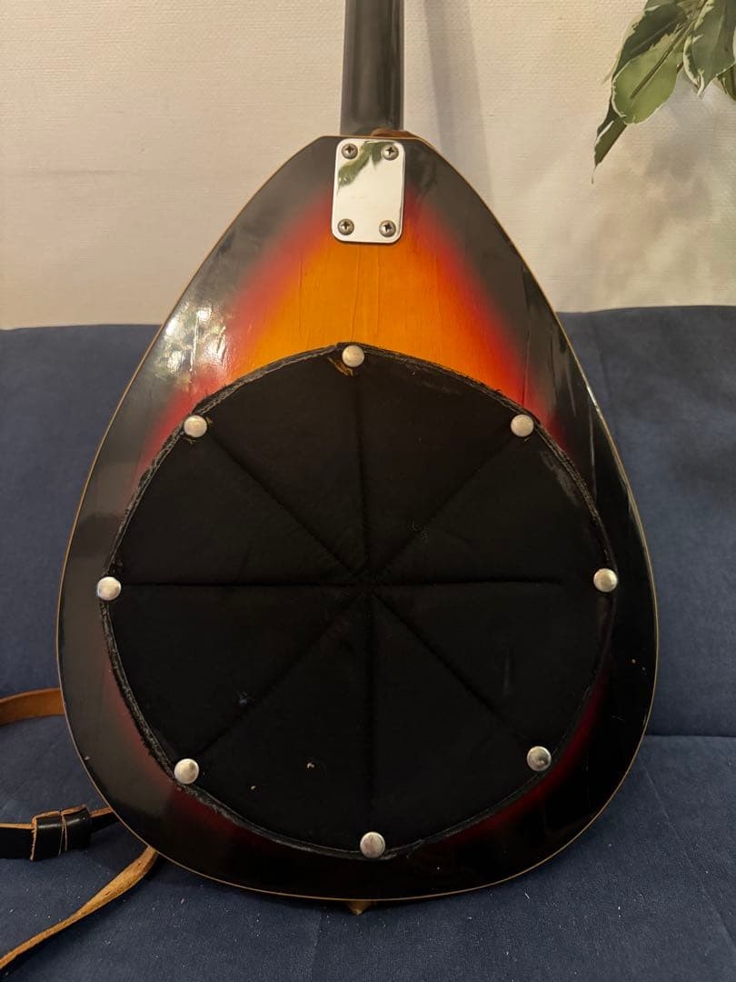Electric Bass Guitar Vox Wyman Bass Sunburst Teardrop Made in