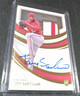 2022 Panini Immaculate 2-Color Relic On-Card Autograph Tony Santillan #'ed 44/99