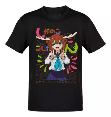 Anime My Deer Friend Nokotan Noko Shikano D T-Shirt Size S-5XL, Gift For Friends