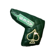 QUIET PLEASE  EMBROIDERED MASTERS GOLF TOURNAMENT THEMED BLADE PUTTER COVER