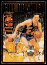 1995 Action Packed Hall of Fame Bill Bradley 30 New York Knicks