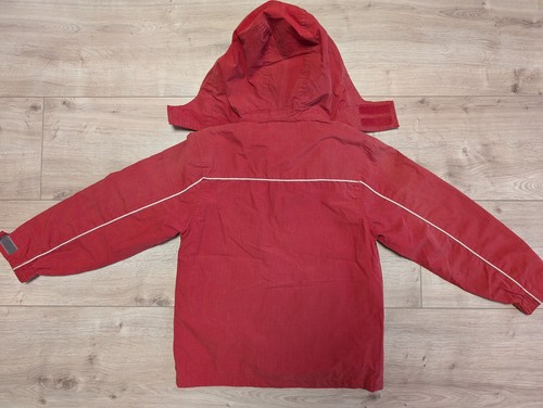 rote Mädchen Jacke Übergangsjacke Windjacke Gr. 134 - Bild 5 von 6