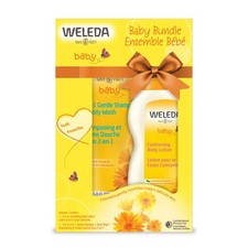 Weleda Baby Calendula Body Lotion and 2-Piece Set 6.8 Fl Oz Each , YELLOW