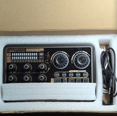 V5.0 Portable Digital Mixer, Bluetooth, Effects, Phantom, 16bit/48kHz, 3.5mm In