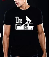 The Goatfather Shirt, Funny Goat Father Tshirt, Goat Owner Gift Dad Tee, Fath...
