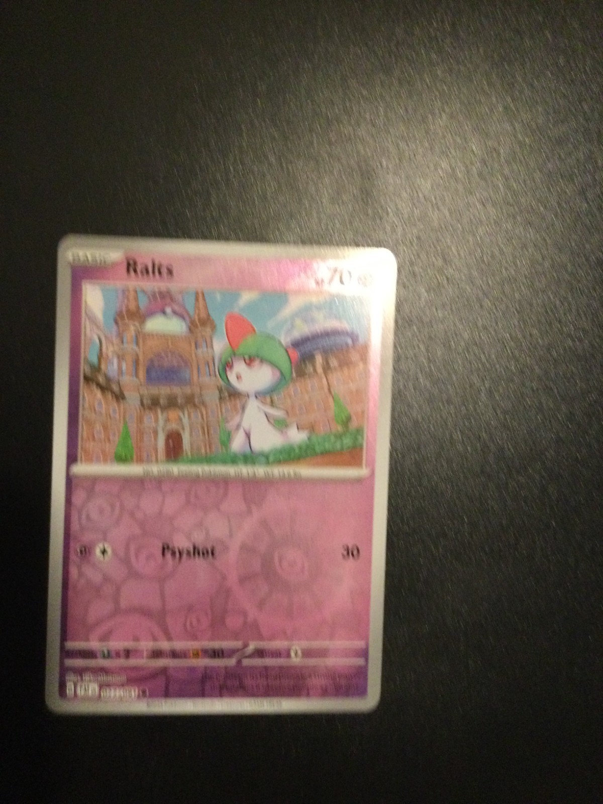 2024 Pokemon Scarlet and Violet Paldean Fates Reverse Holo #27 Ralts 