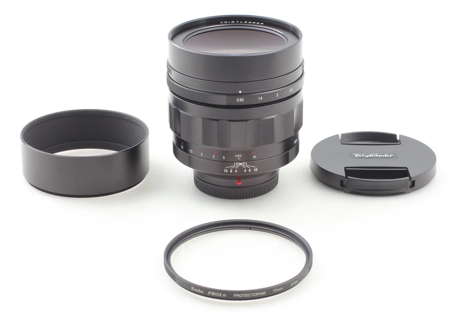 [COMO NUEVO] Lente Voigtlander NOKTON 60mm F0.95 Micro Cuatro Tercios de JAPÓN Foto 2 de 4