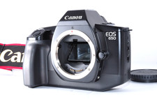Canon EOS 650 Film Camera Body Tested w/Wide Strap＆Body Cap Exc5 From Japan...