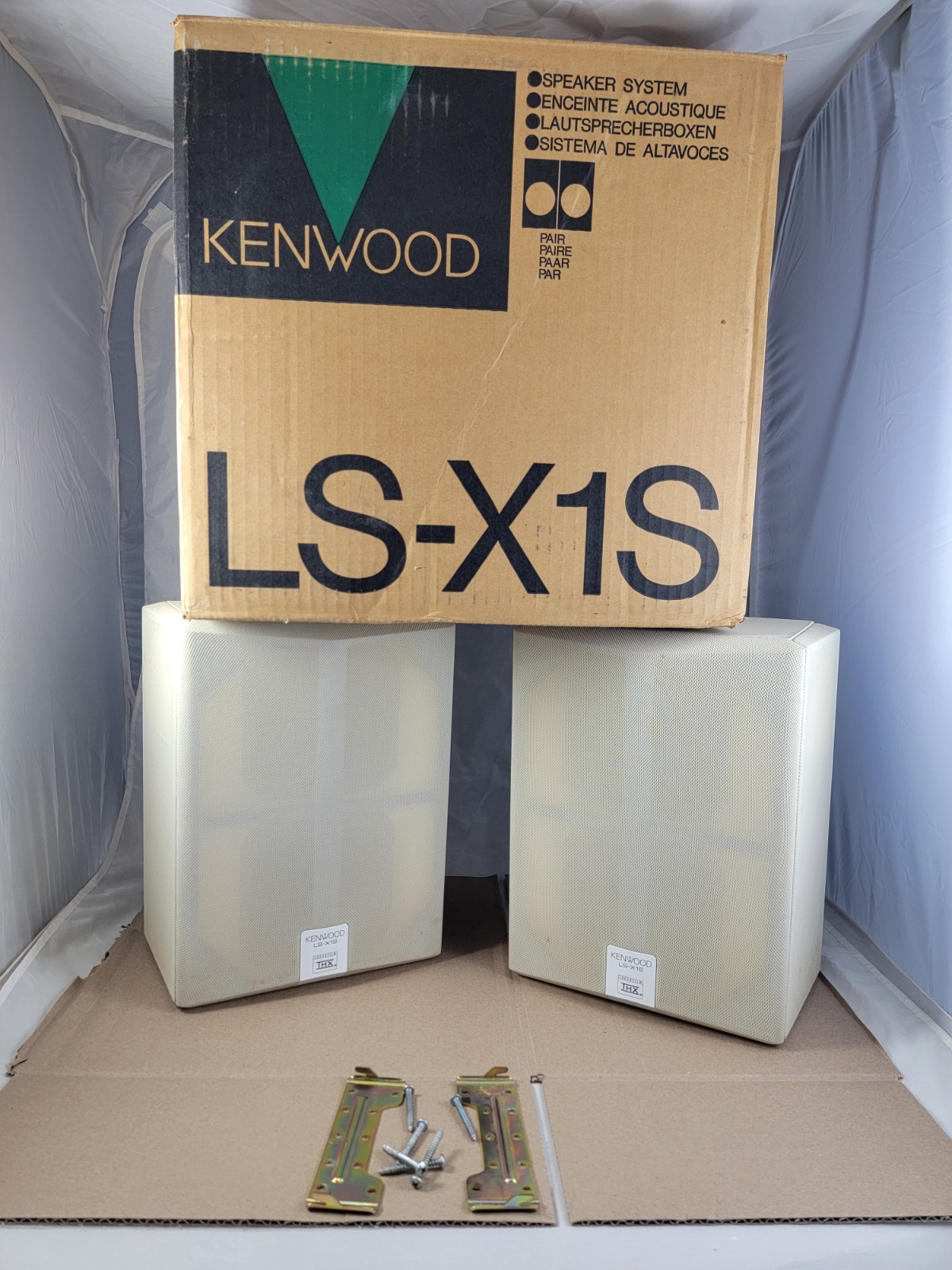 Kenwood ls-x-1-s vintage audio equipment - eBay listing photo 1