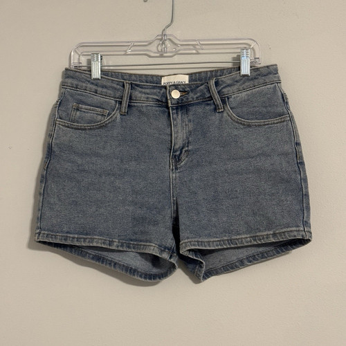 Poppy & Grace Women’s Blue Denim Shorts Size 28 Mid Rise