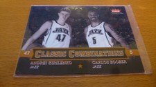 ANDREI KIRILE + CARLOS BOOZER 04/05 Topps Classic Combinations Num. # 045/250