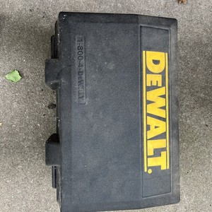 DEWALT DW930 12v Cordless 5 3/8 Trim Saw HARD SHELL CASE ONLY