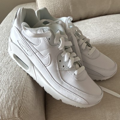 Nike Air Max 90 White Men's Low Top Athletic Sneaker New with Box